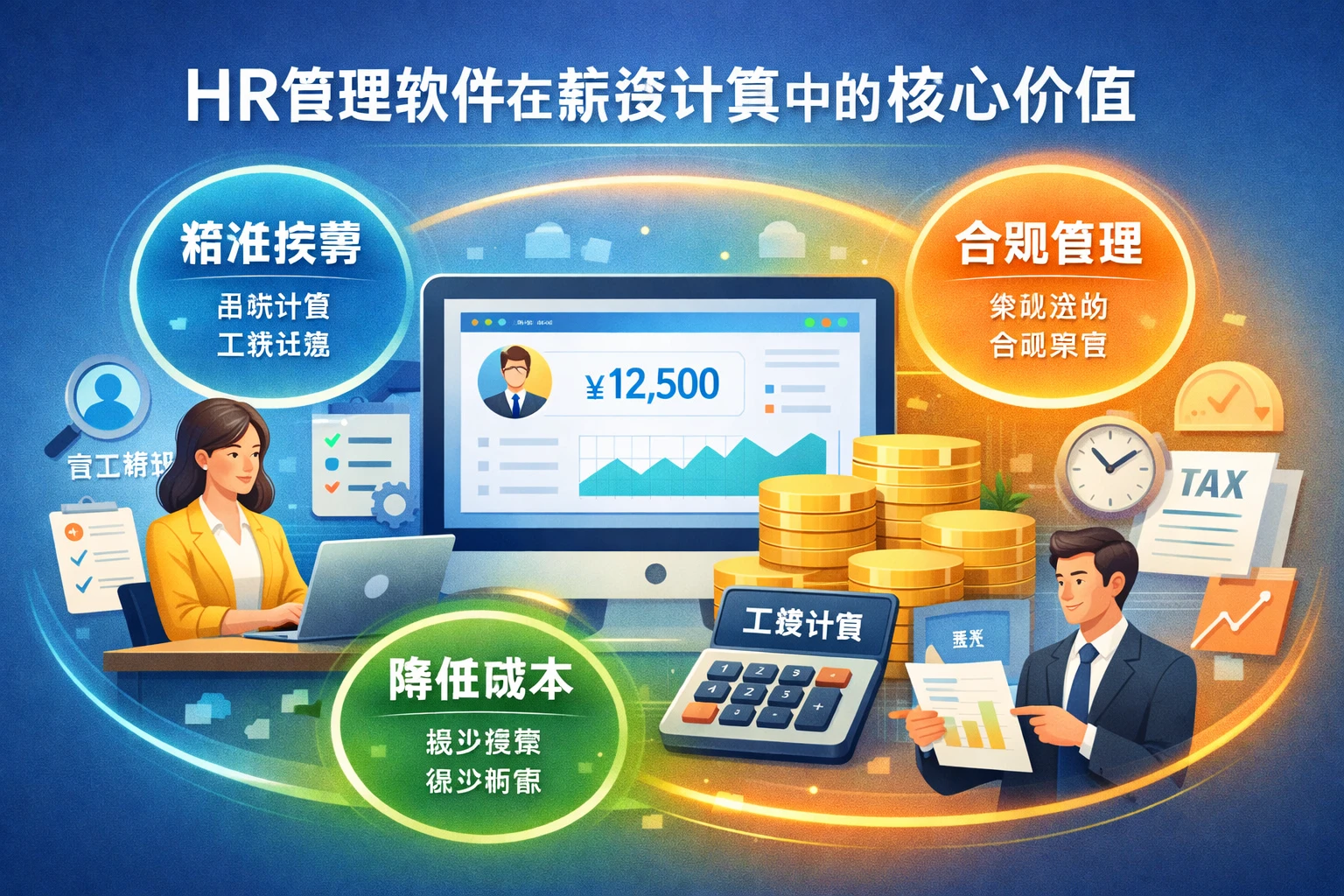 HR管理软件在薪资计算中的核心价值