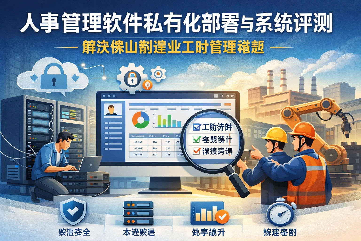 人事管理软件私有化部署与系统评测：解决佛山制造业工时管理难题