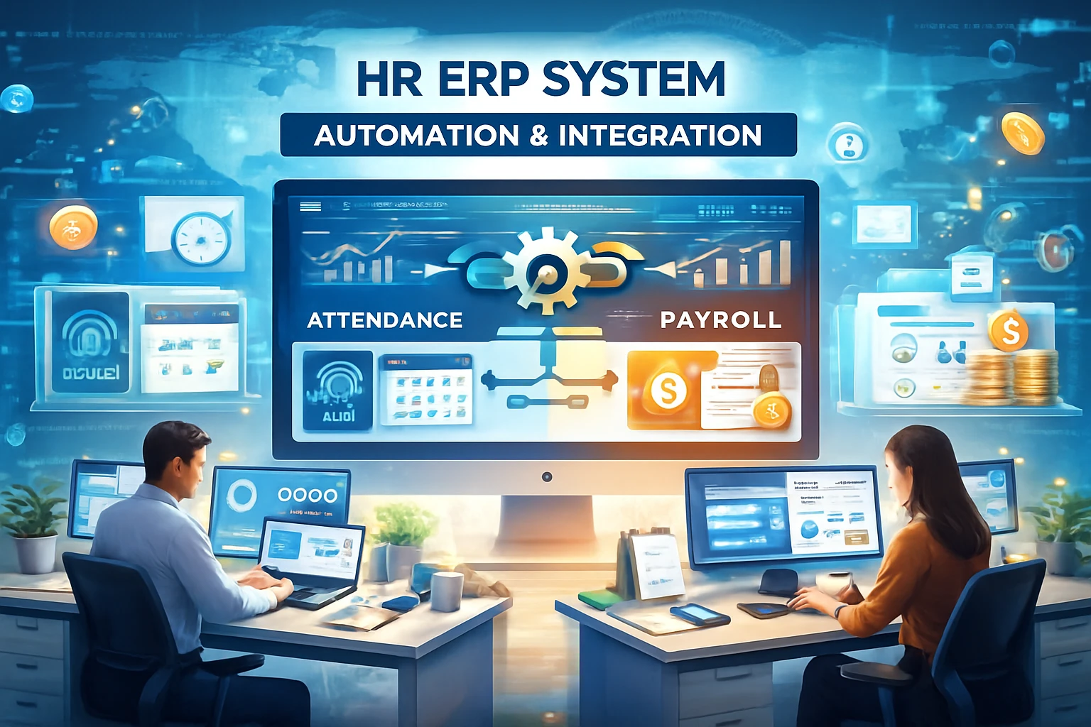 人事ERP系统的自动化考勤与薪酬整合