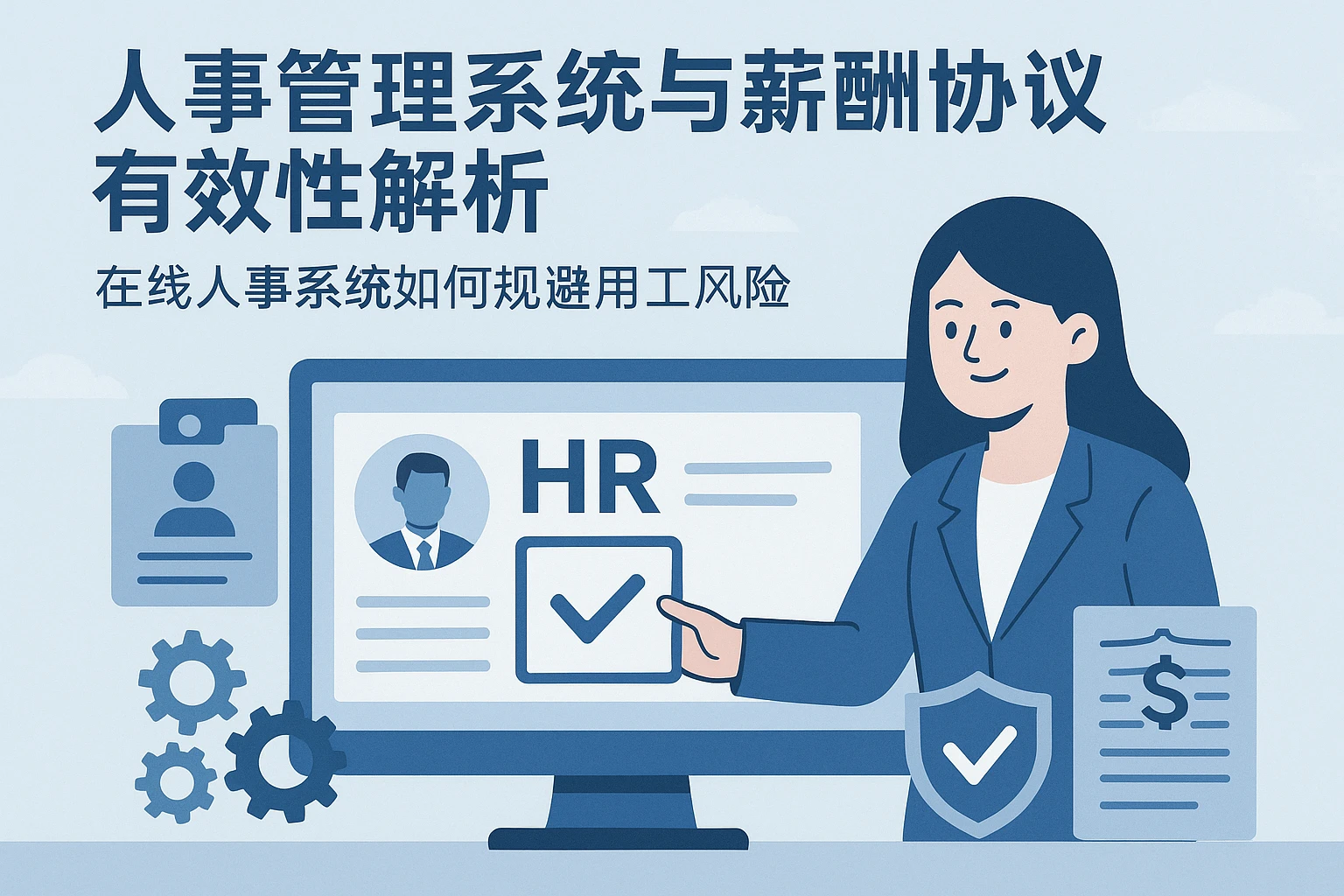 人事管理系统与薪酬协议有效性解析:在线人事系统如何规避用工风险