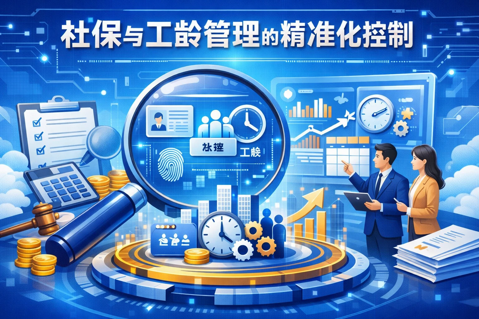 社保与工龄管理的精准化控制