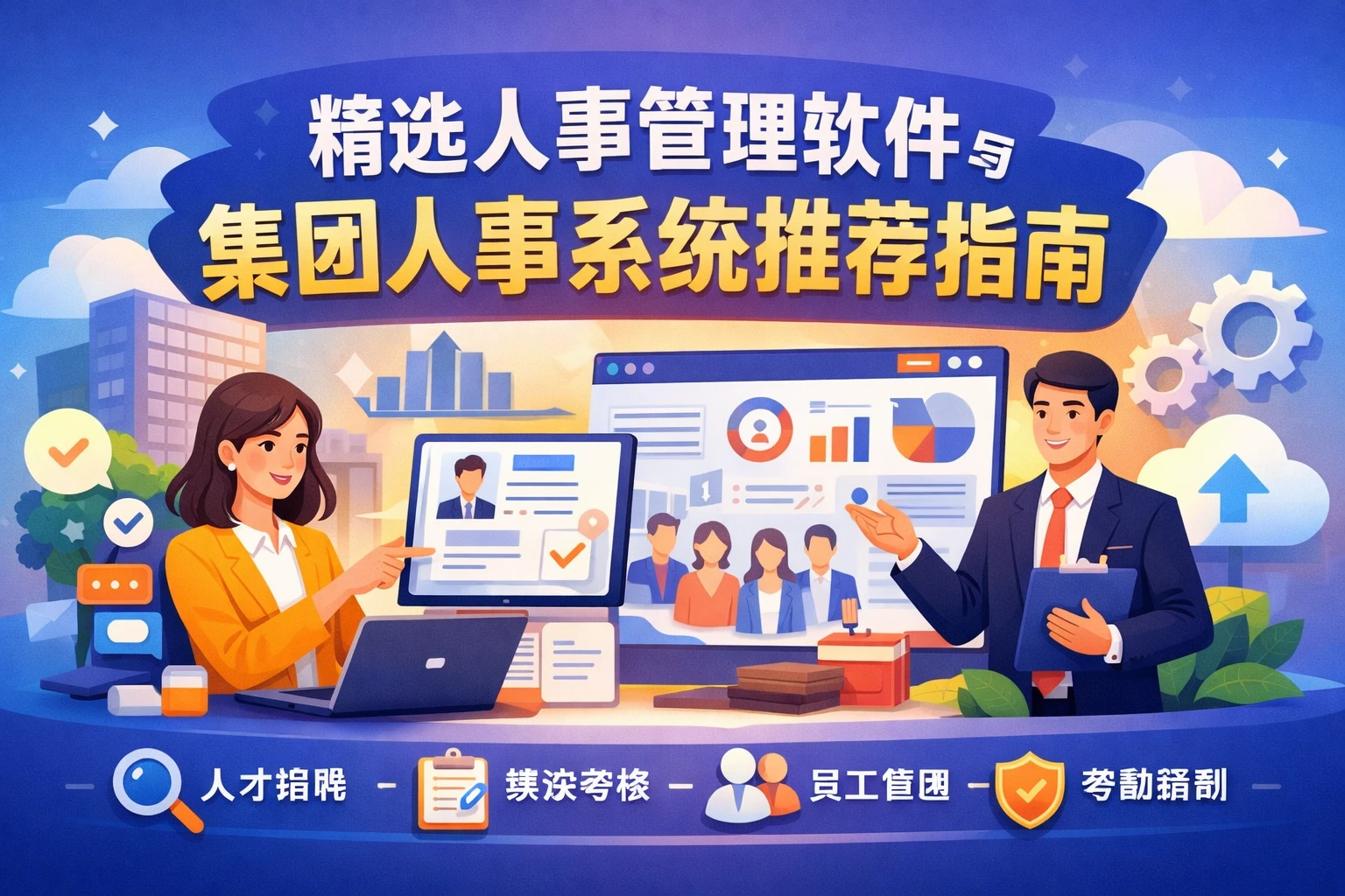 精选人事管理软件与集团人事系统推荐指南