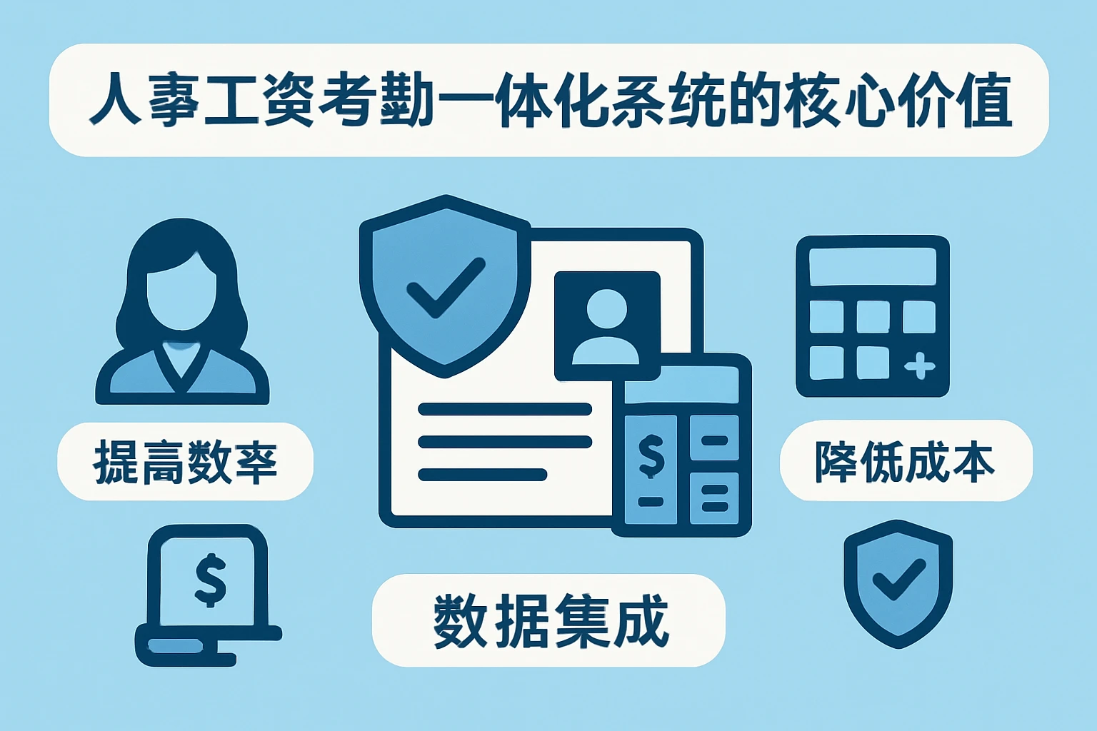 人事工资考勤一体化系统的核心价值