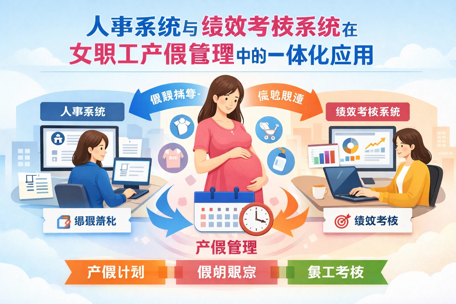 人事系统与绩效考核系统在女职工产假管理中的一体化应用