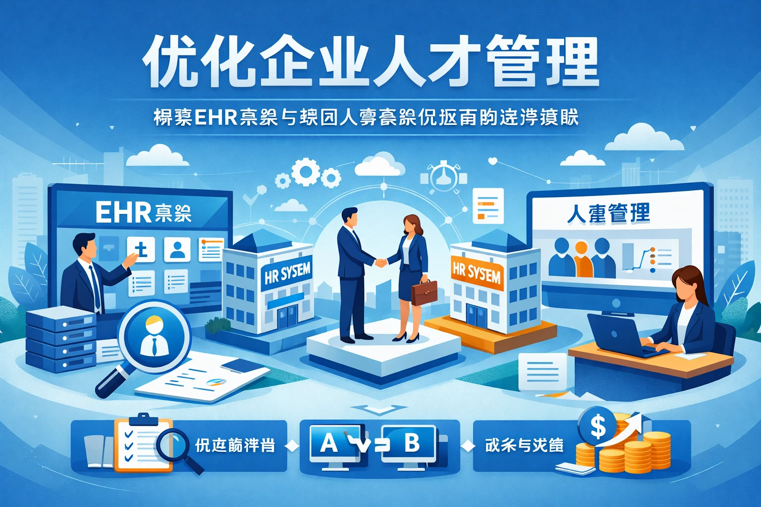 优化企业人才管理：探索EHR系统与集团人事系统供应商的选择策略