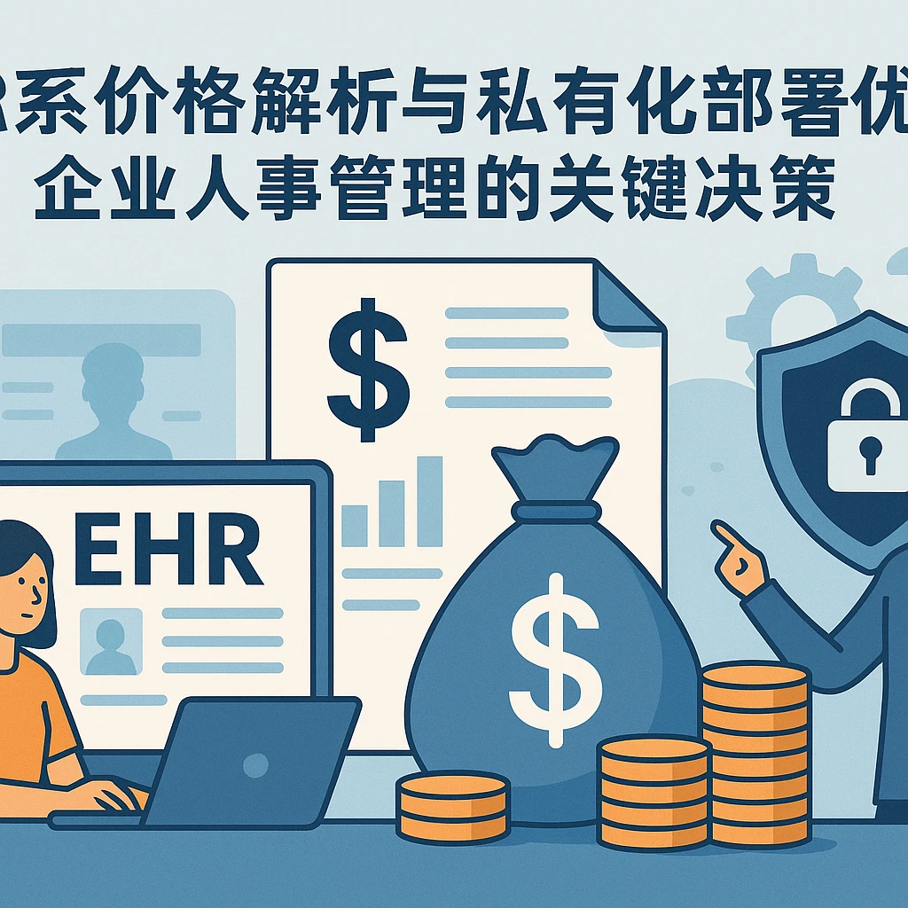 EHR系统价格解析与私有化部署优势：企业人事管理的关键决策