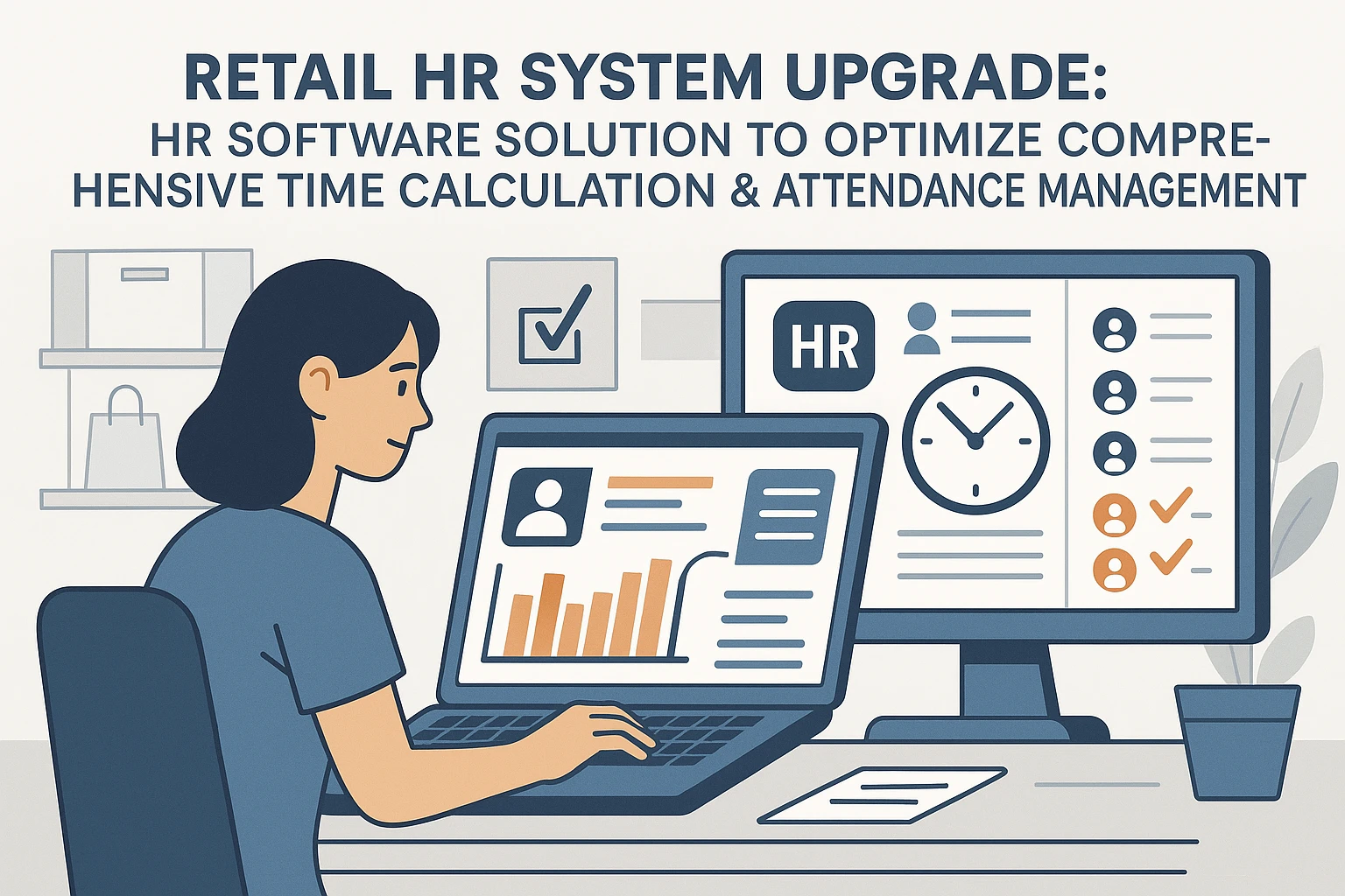 零售业人事系统升级:优化综合工时计算与考勤管理的人事管理软件解决方案