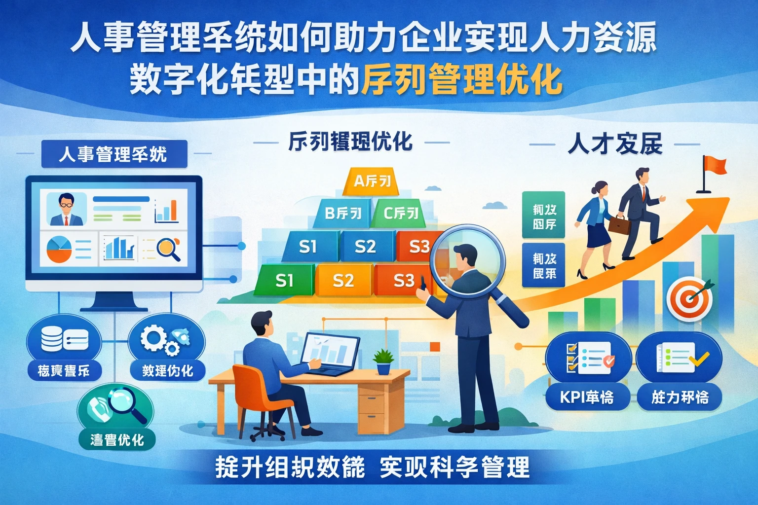 人事管理系统如何助力企业实现人力资源数字化转型中的序列管理优化