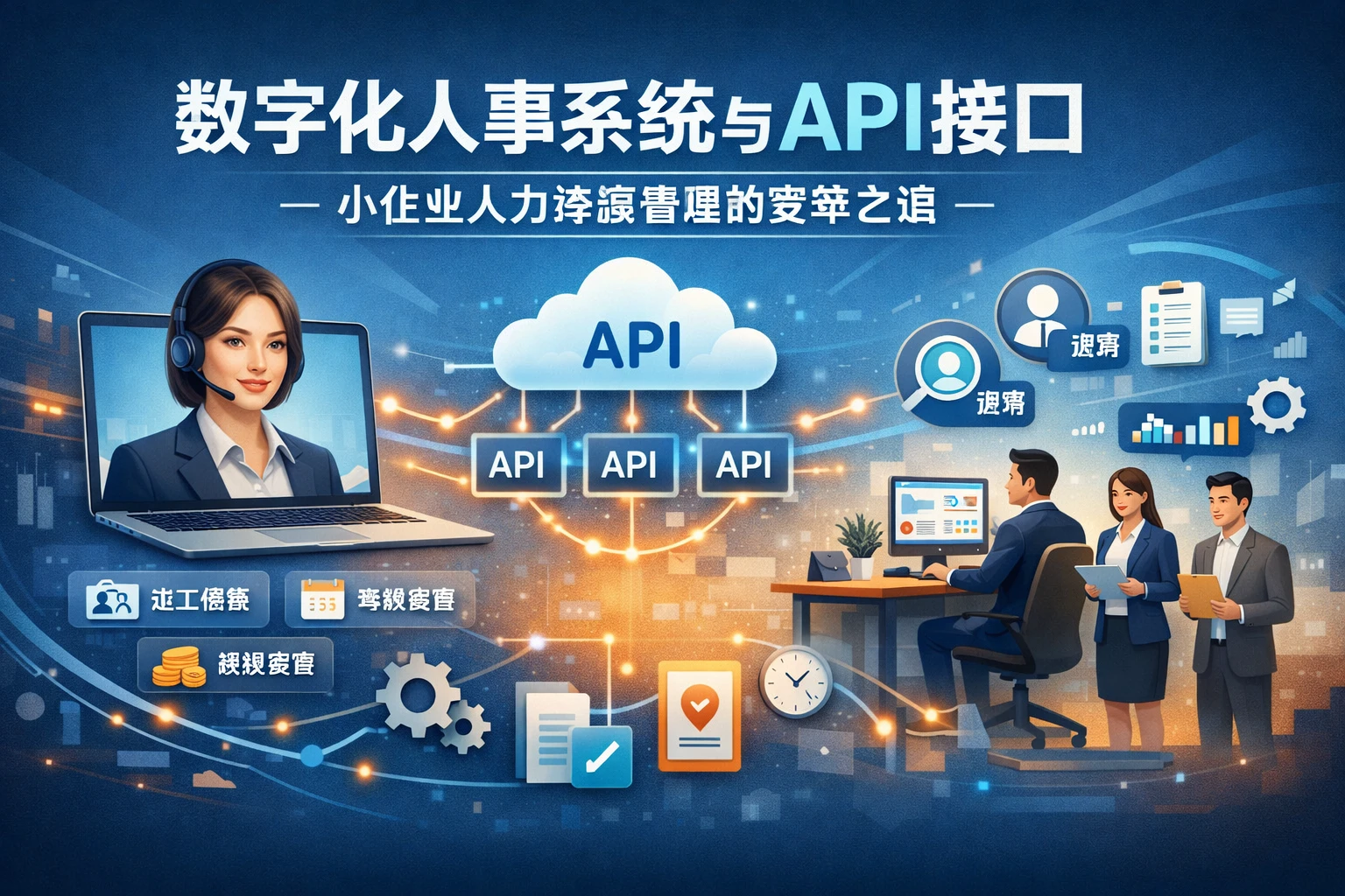 数字化人事系统与API接口：小企业人力资源管理的变革之道