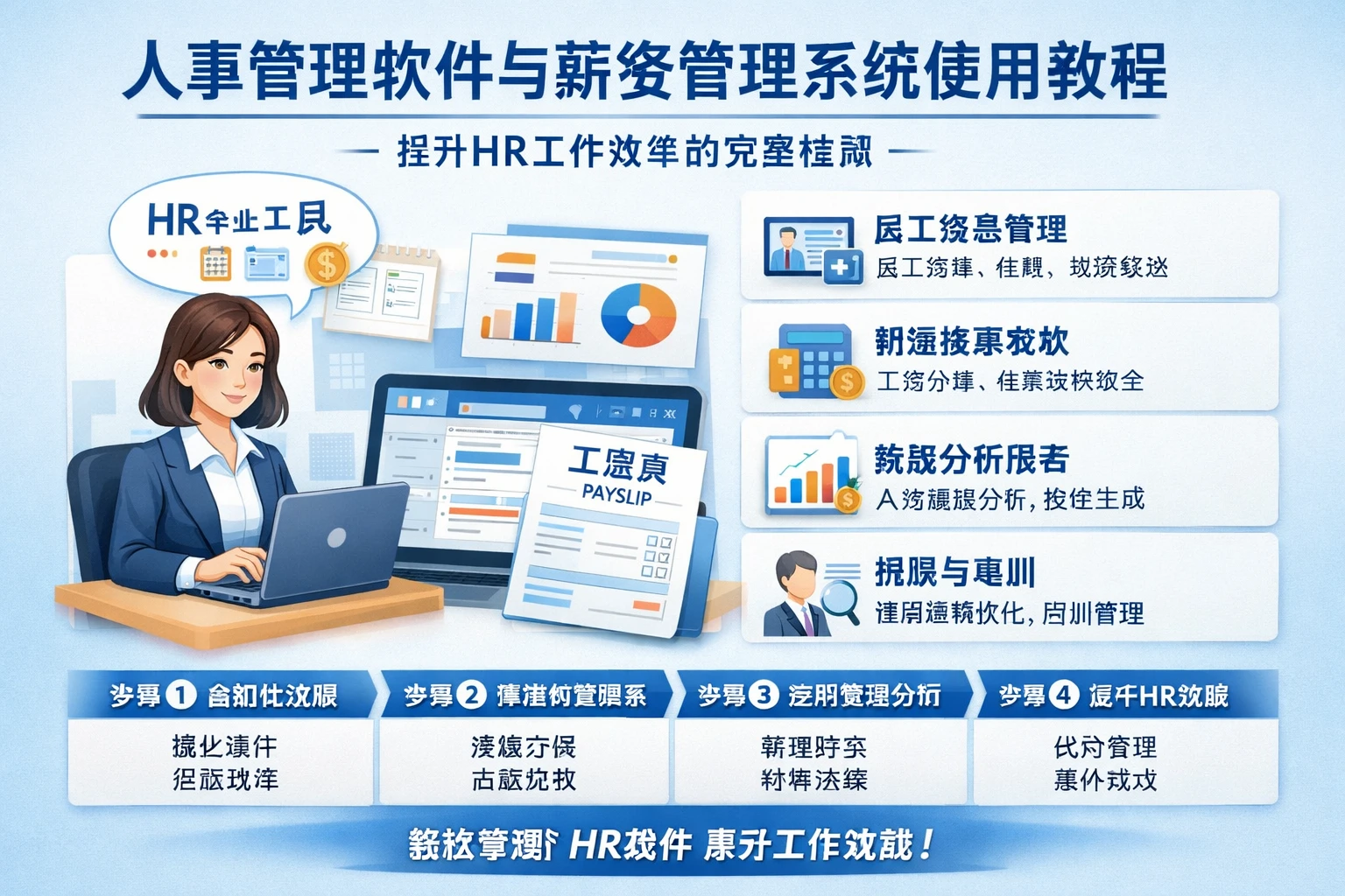 人事管理软件与薪资管理系统使用教程：提升HR工作效率的完整指南