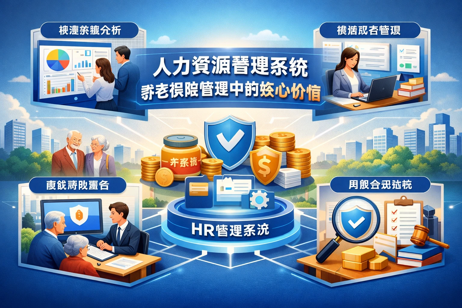 人力资源管理系统在养老保险管理中的核心价值