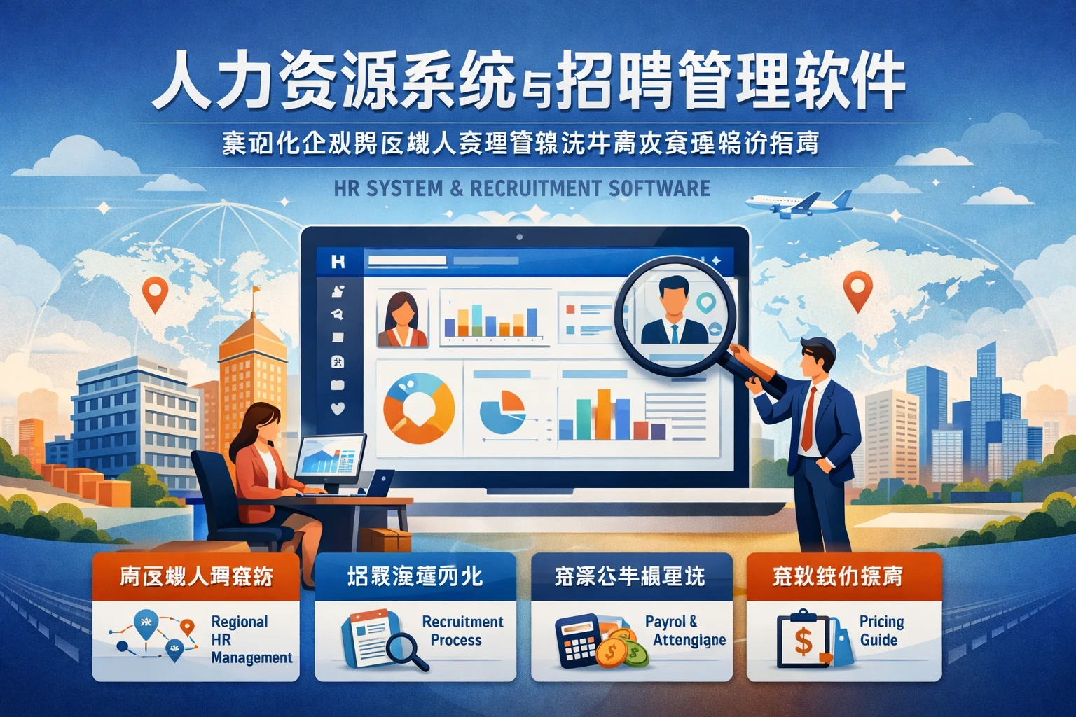 人力资源系统与招聘管理软件：集团化企业跨区域人事管理解决方案及系统报价指南