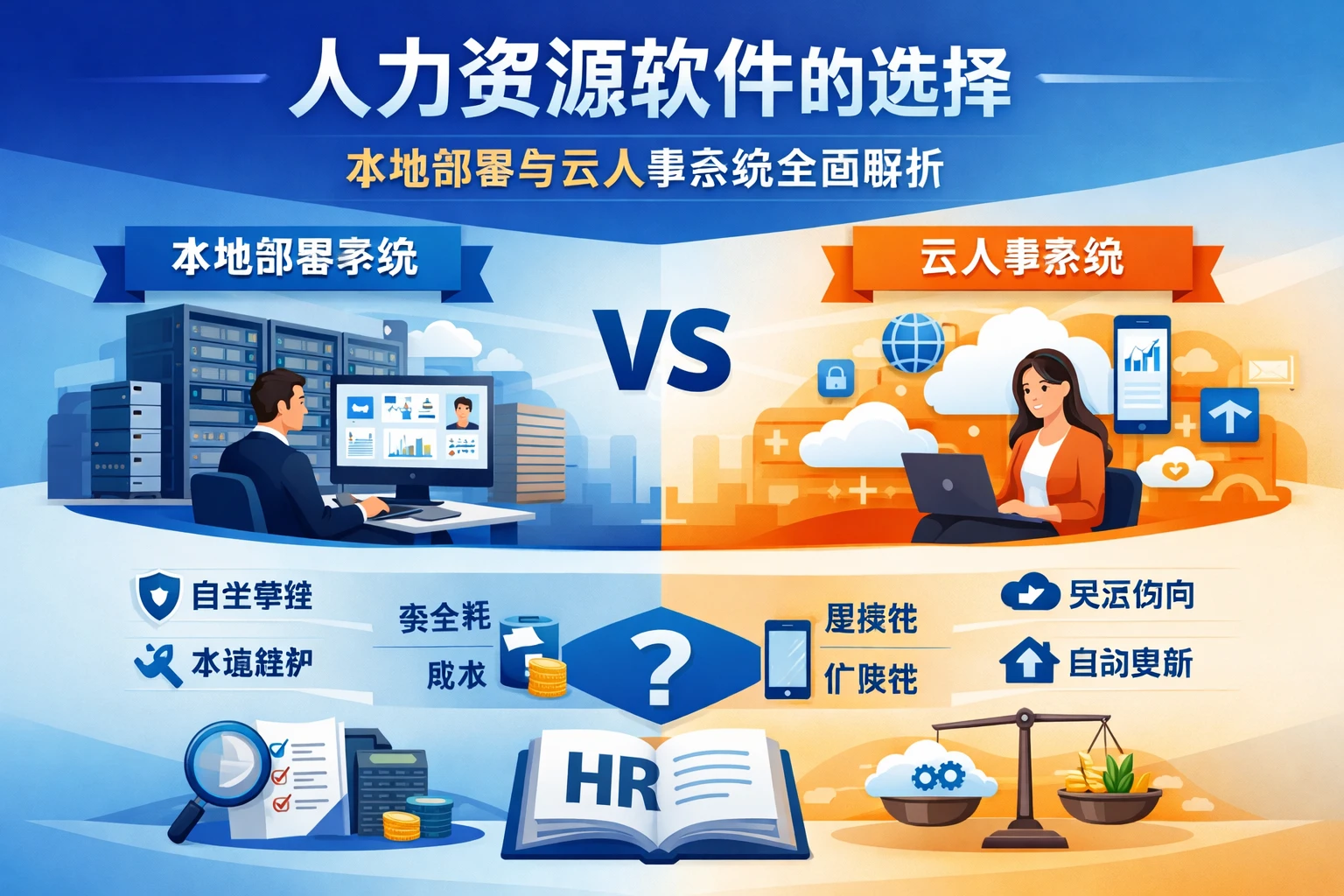 人力资源软件的选择：本地部署与云人事系统全面解析