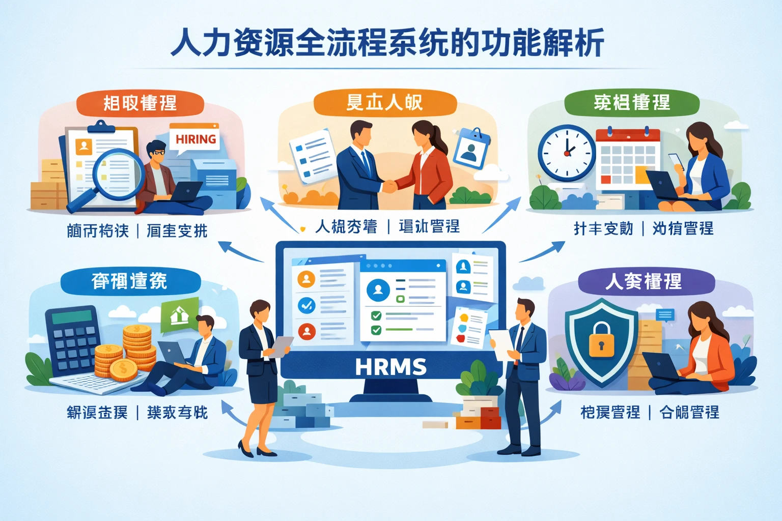 人力资源全流程系统的功能解析