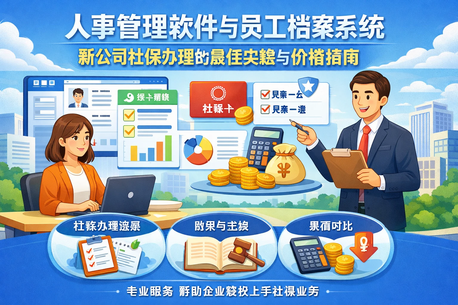 人事管理软件与员工档案系统:新公司社保办理的最佳实践与价格指南