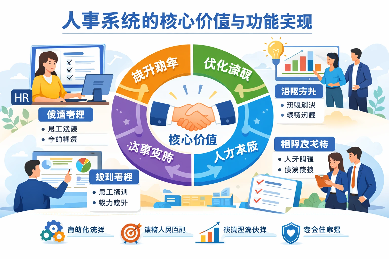 人事系统的核心价值与功能实现