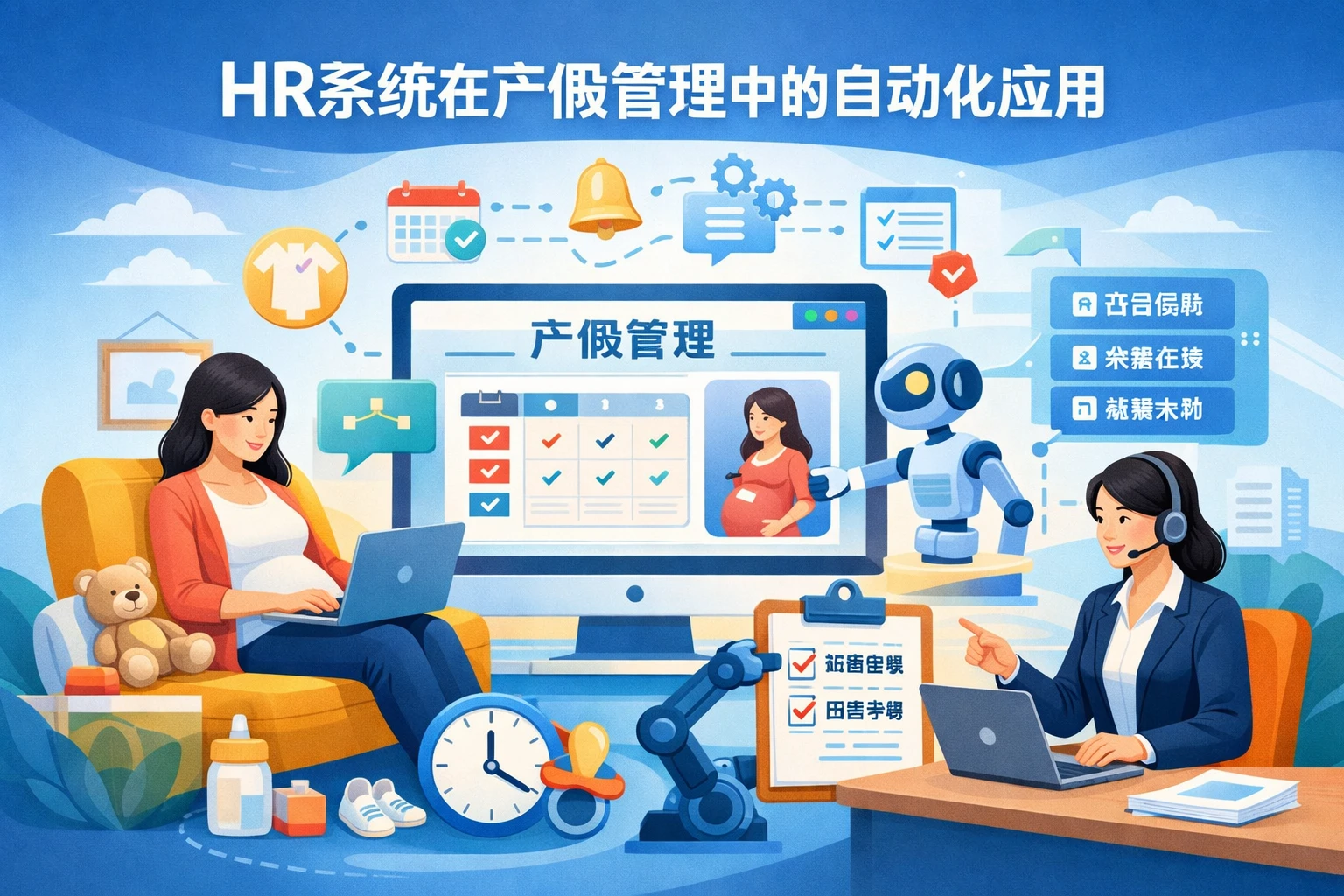 HR系统在产假管理中的自动化应用