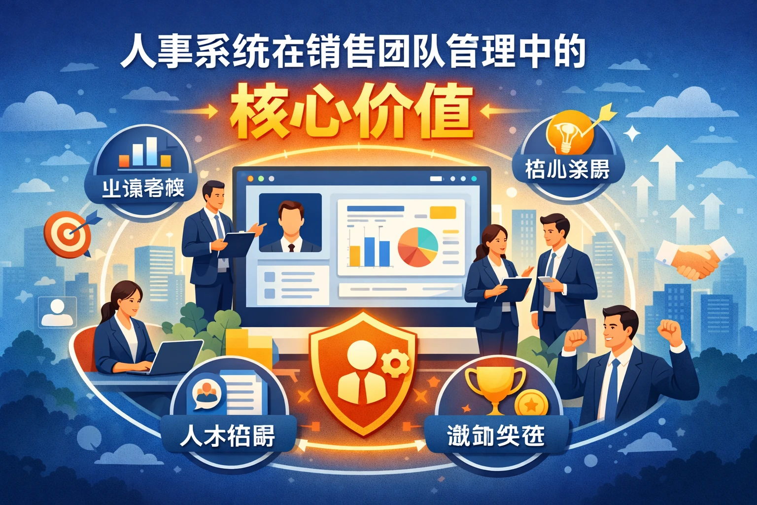 人事系统在销售团队管理中的核心价值