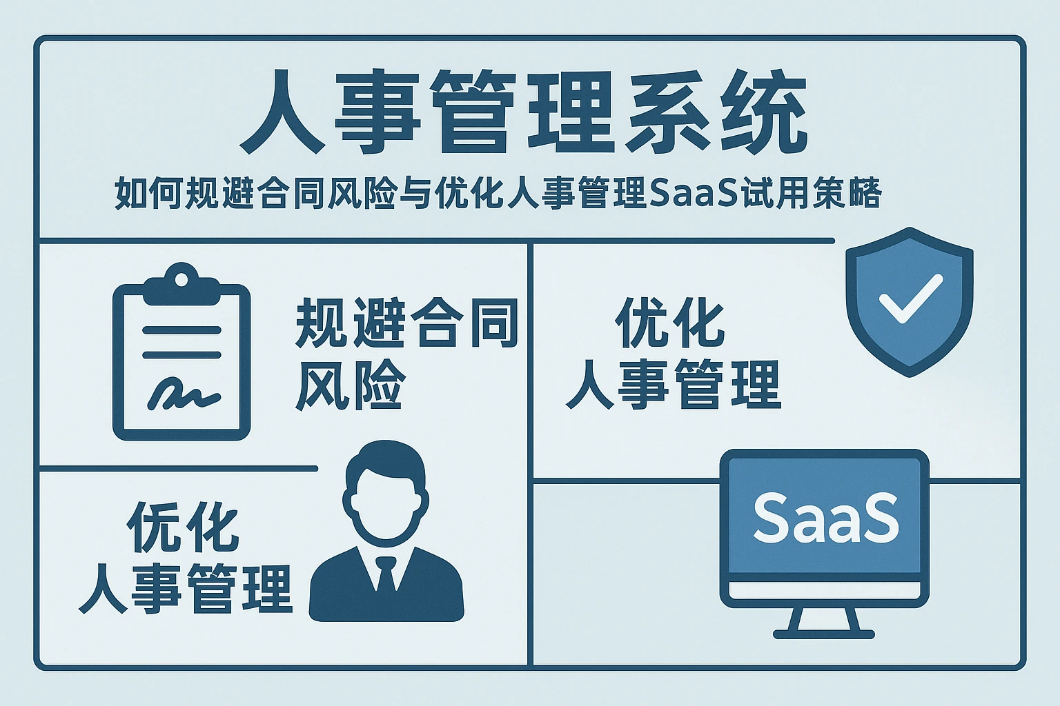 人事管理系统如何规避合同风险与优化人事管理SaaS试用策略