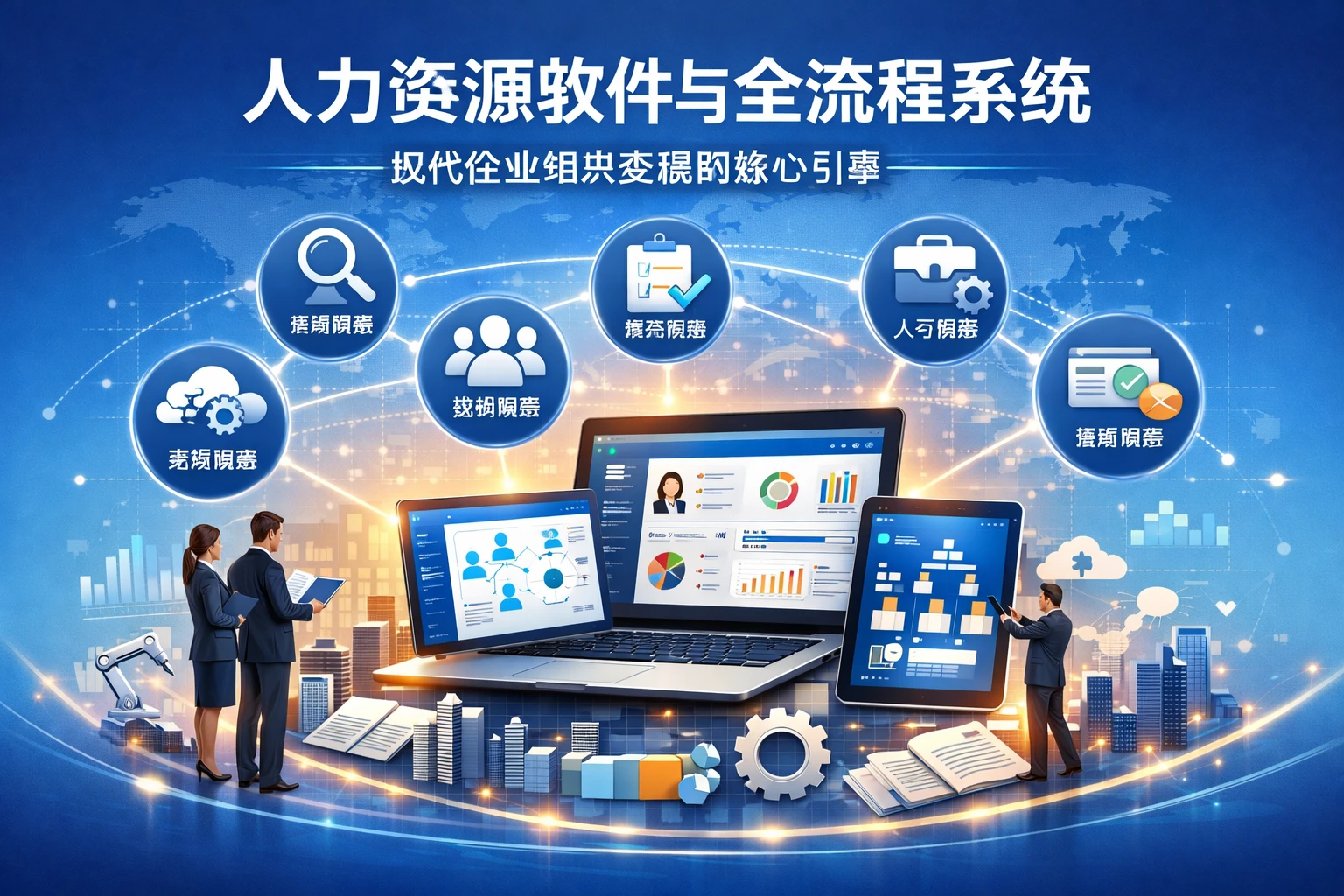 人力资源软件与全流程系统:现代企业组织发展的核心引擎