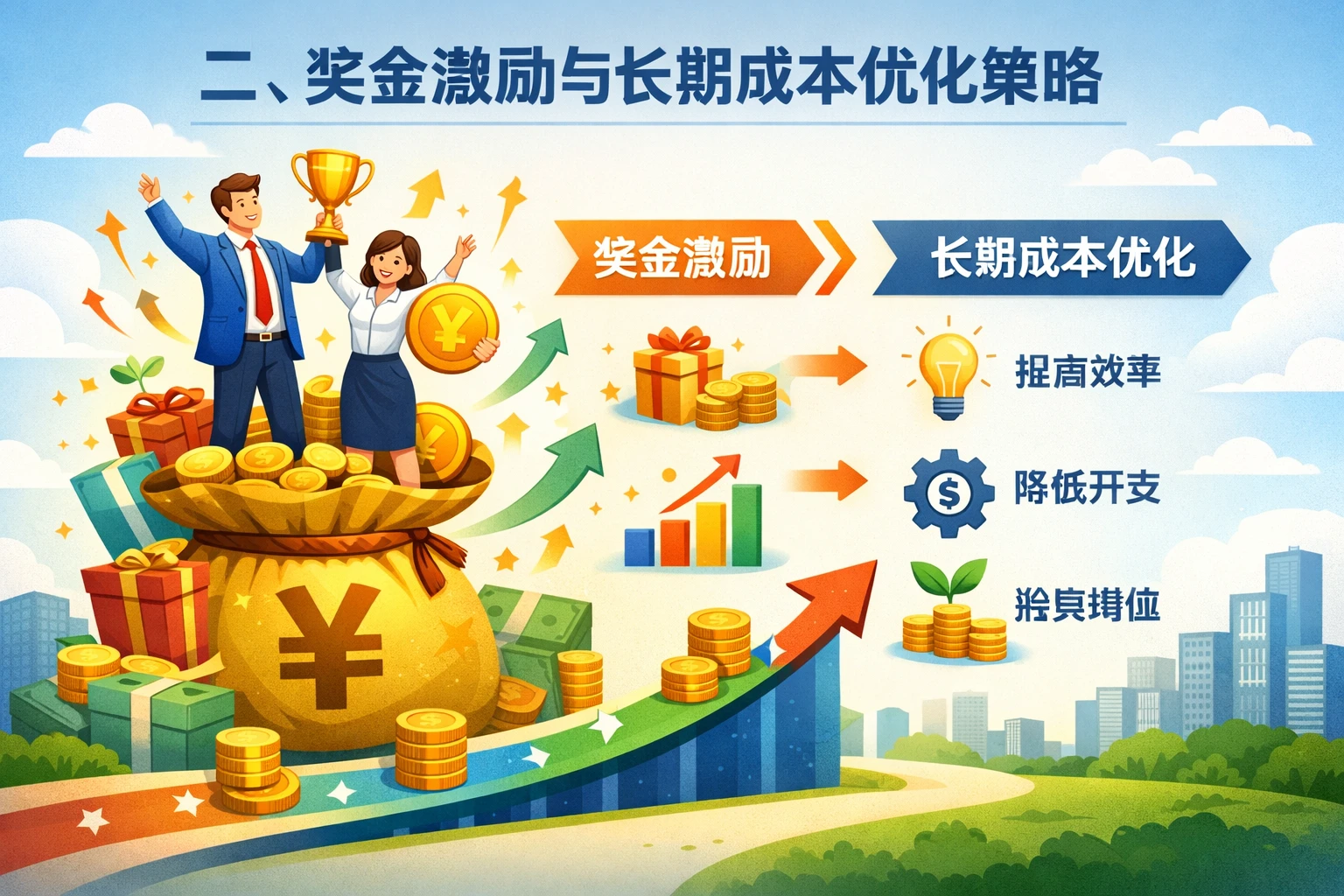 二、奖金激励与长期成本优化策略