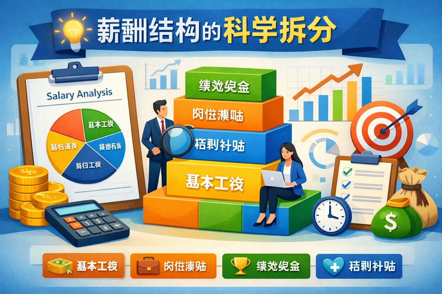 薪酬结构的科学拆分