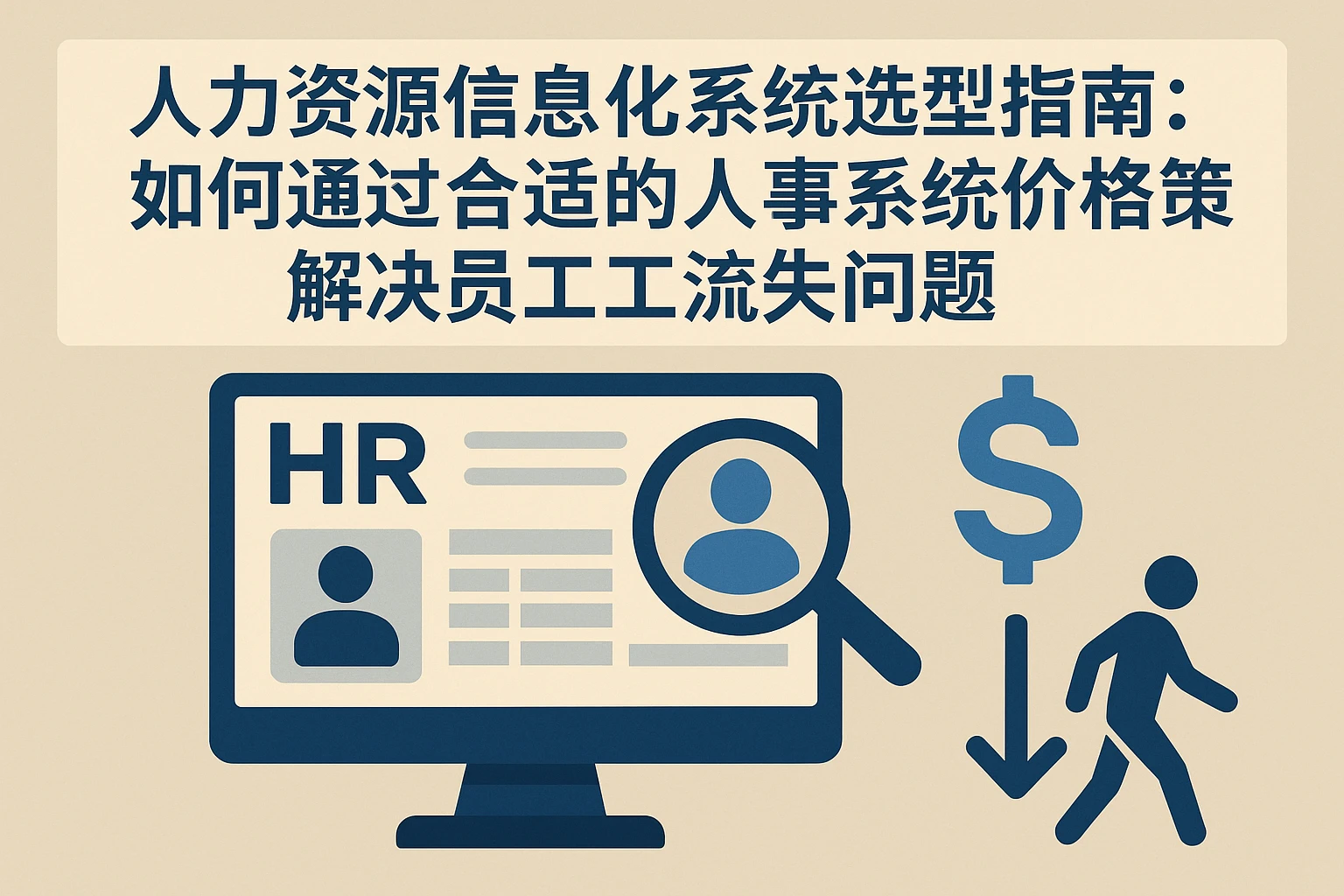 人力资源信息化系统选型指南：如何通过合适的人事系统价格策略解决员工流失问题