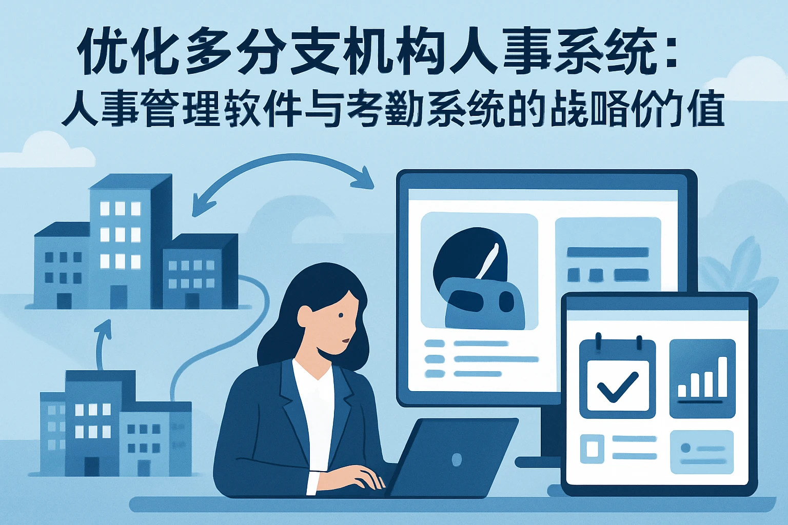 优化多分支机构人事系统:人事管理软件与考勤系统的战略价值