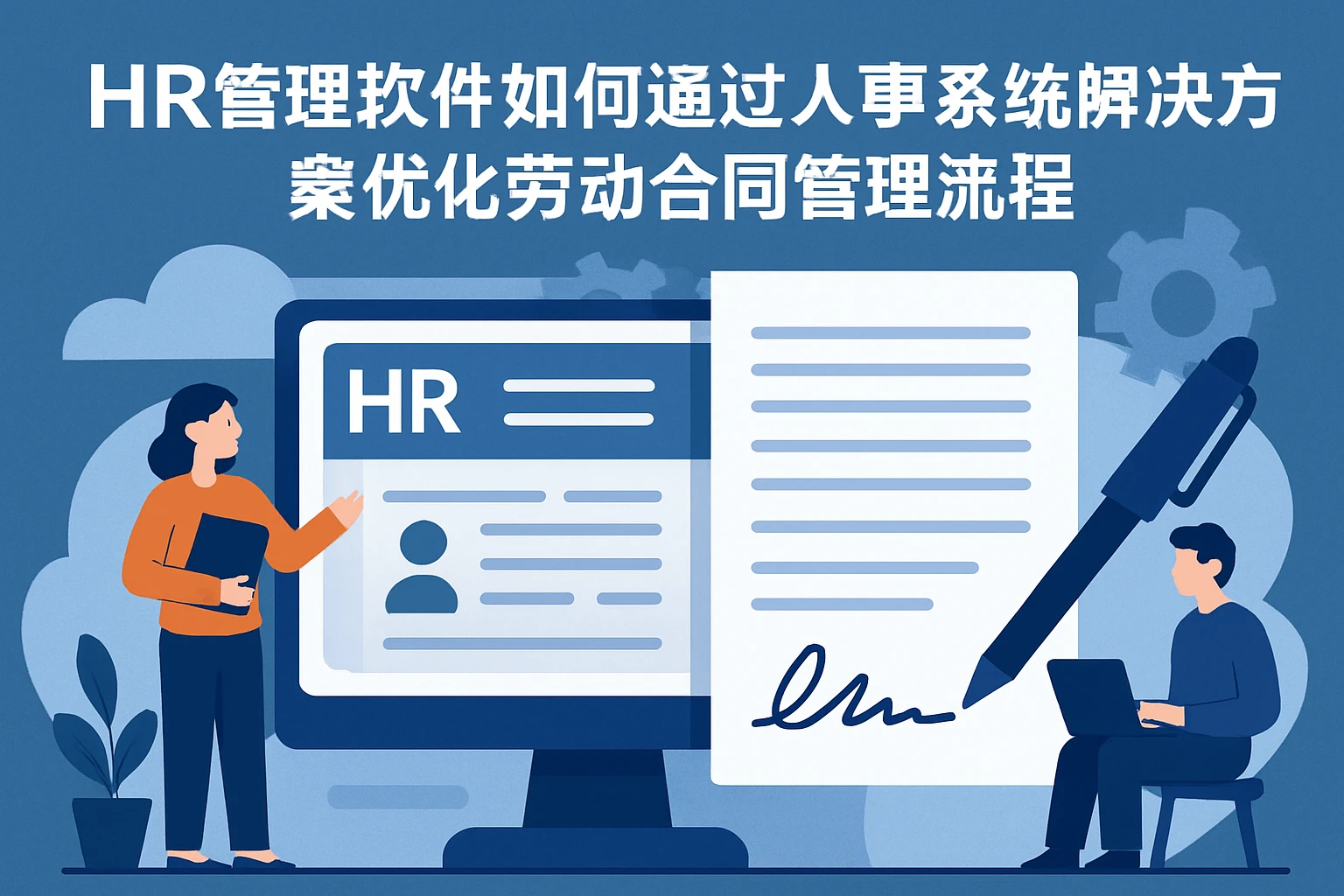 HR管理软件如何通过人事系统解决方案优化劳动合同管理流程