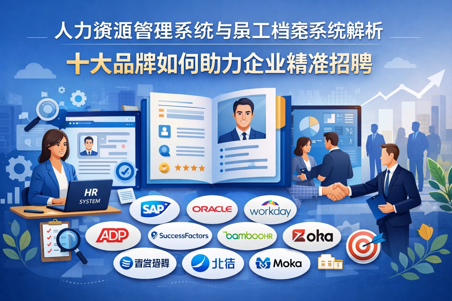 人力资源管理系统与员工档案系统解析：十大品牌如何助力企业精准招聘