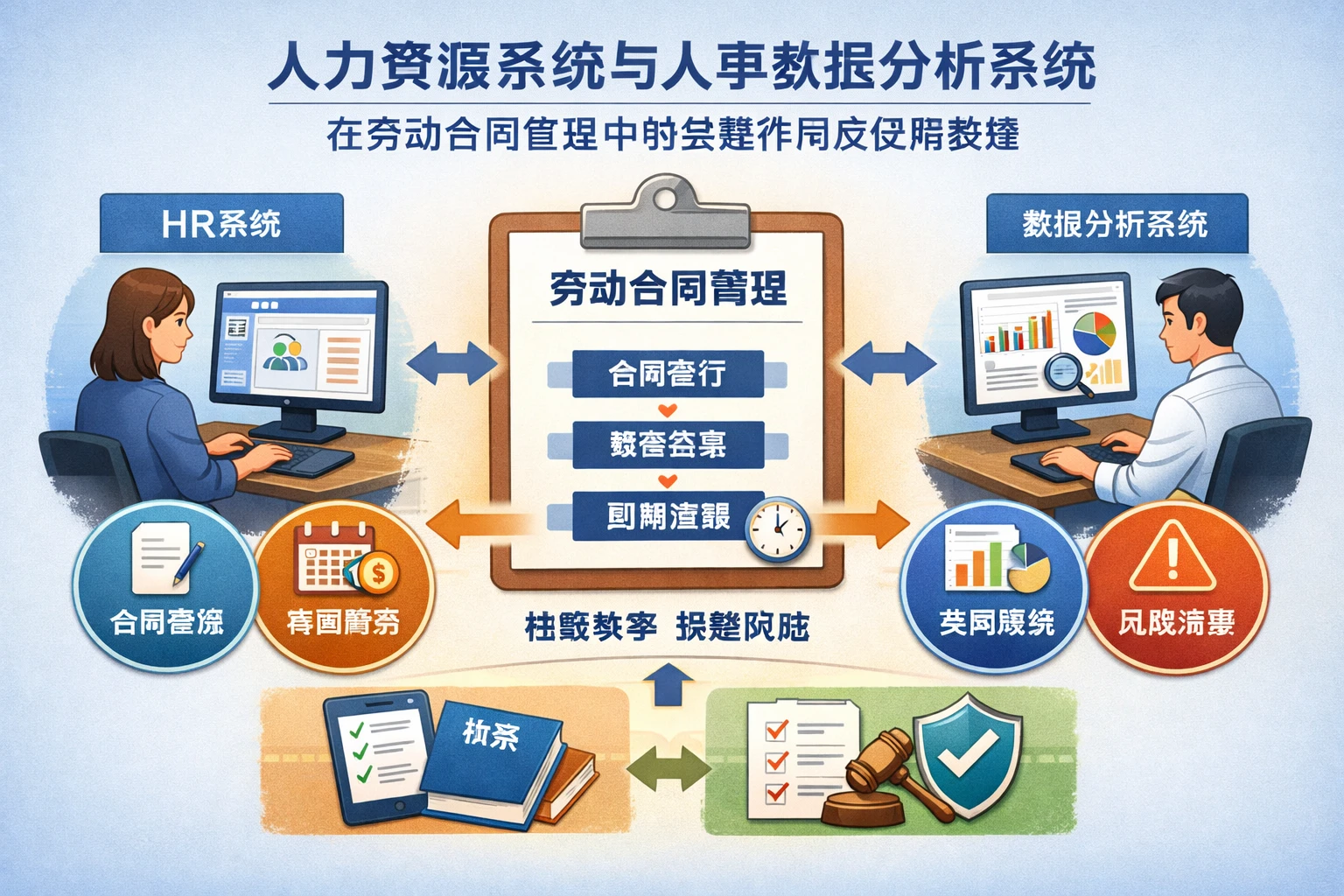 人力资源系统与人事数据分析系统在劳动合同管理中的关键作用及使用教程