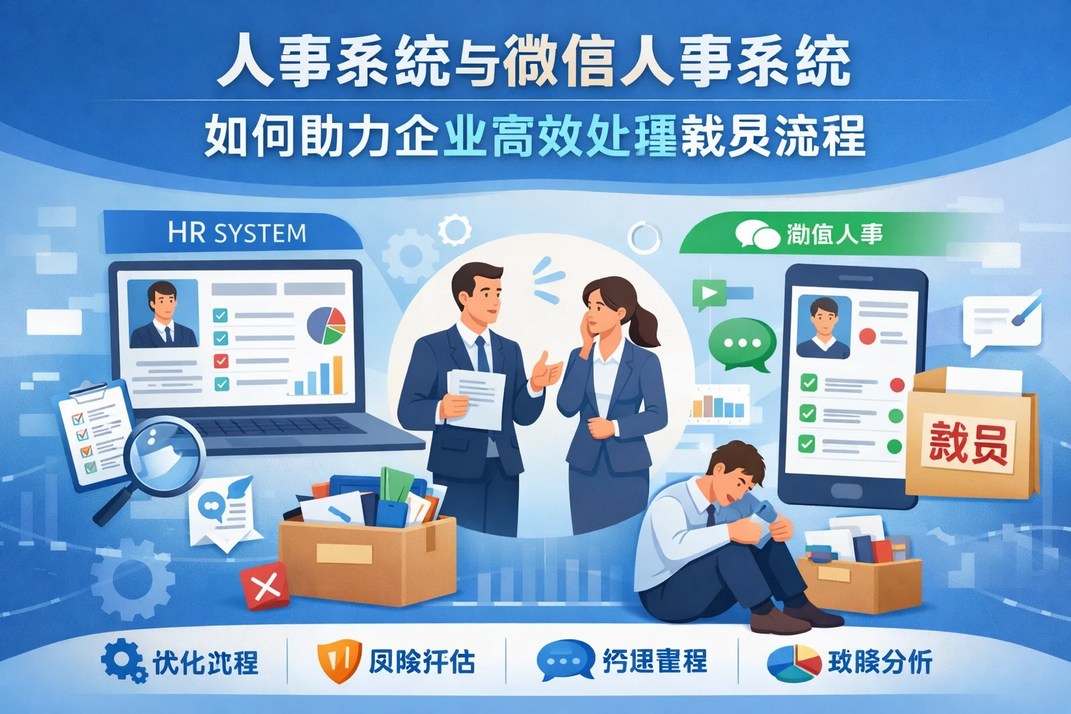 人事系统与微信人事系统如何助力企业高效处理裁员流程