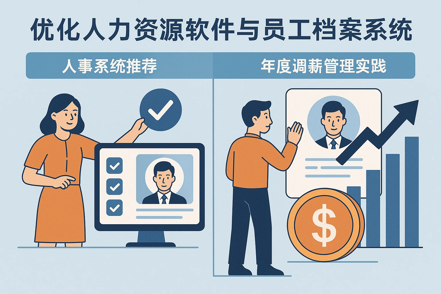 优化人力资源软件与员工档案系统：人事系统推荐与年度调薪管理实践