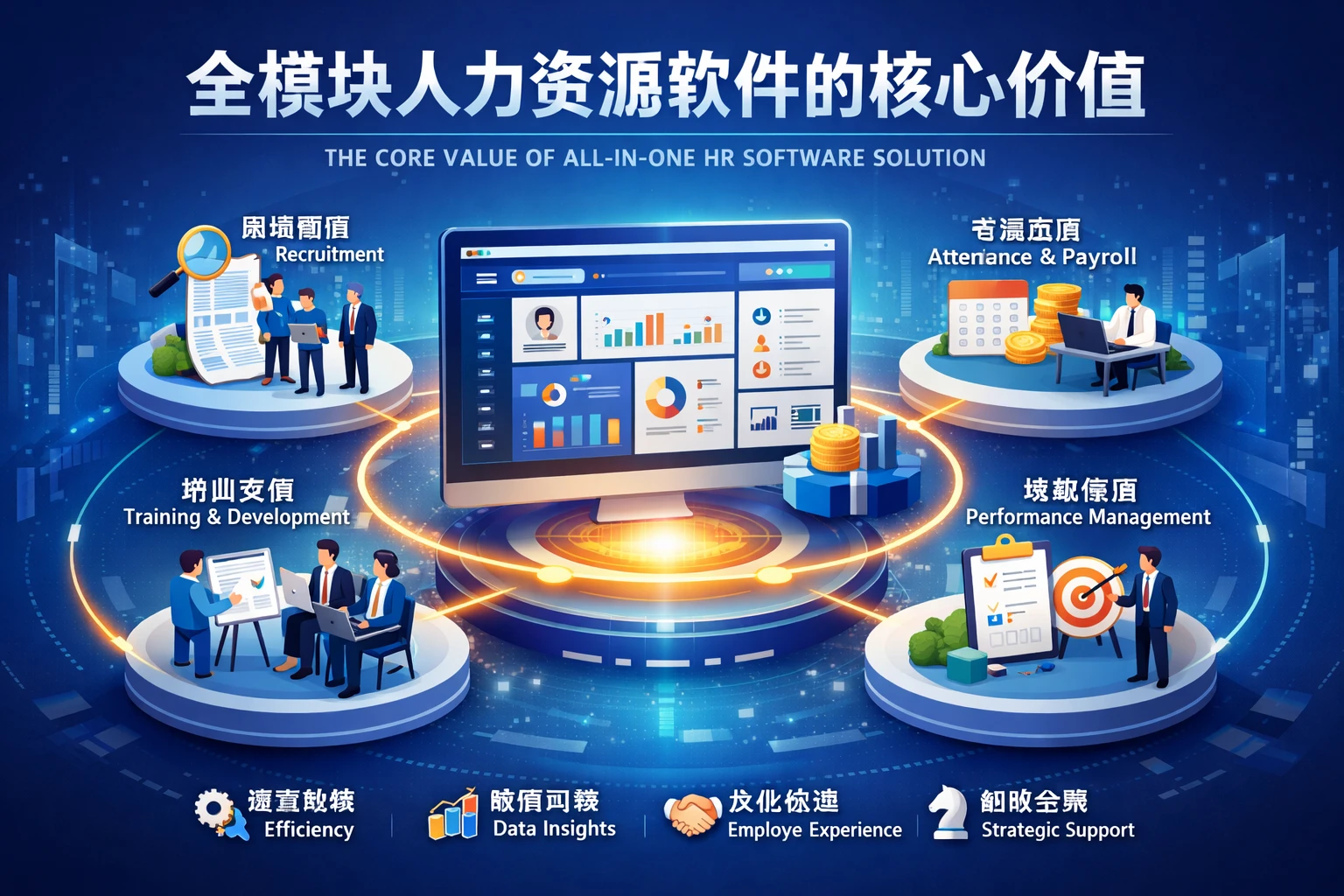 全模块人力资源软件的核心价值