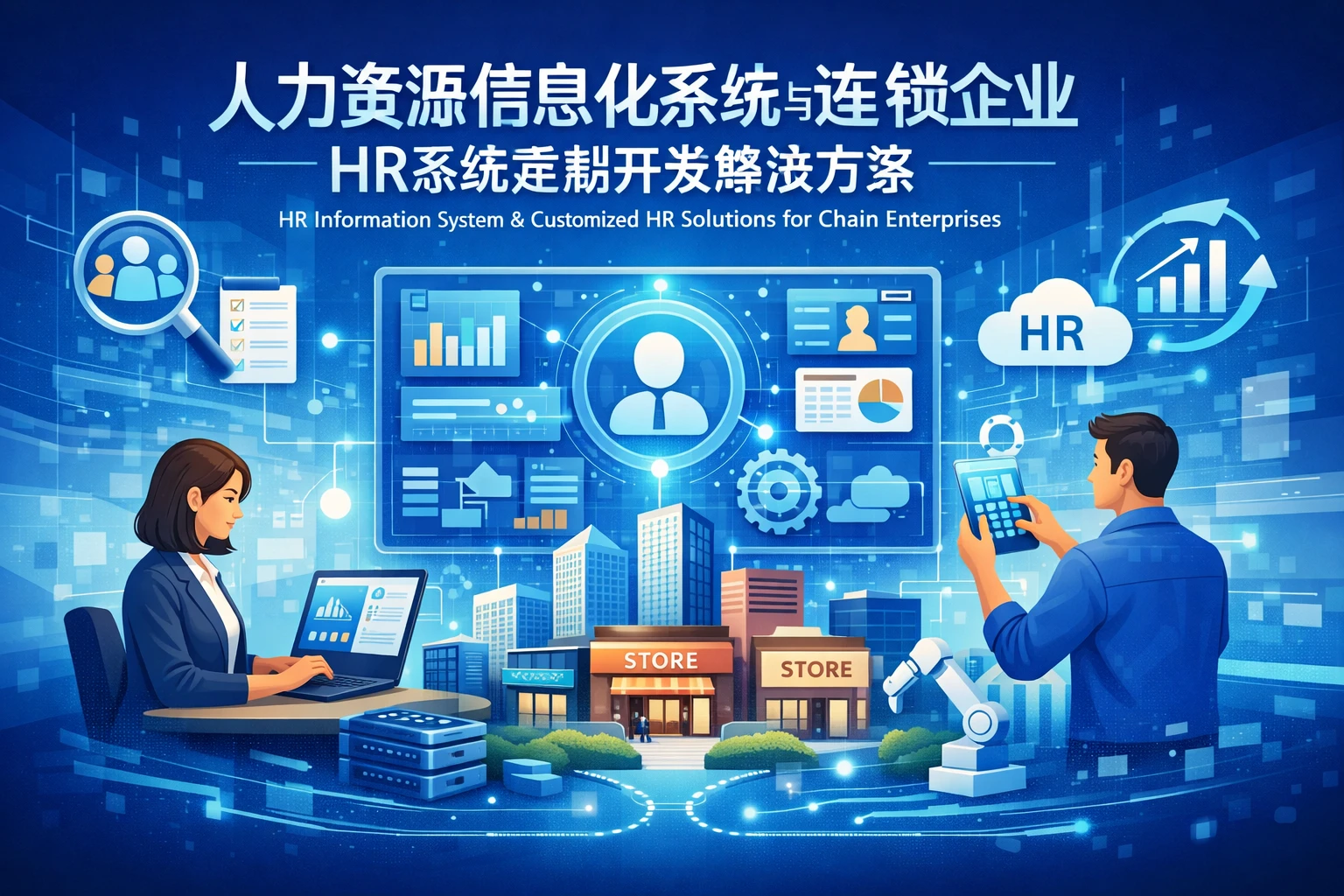 人力资源信息化系统与连锁企业HR系统定制开发解决方案