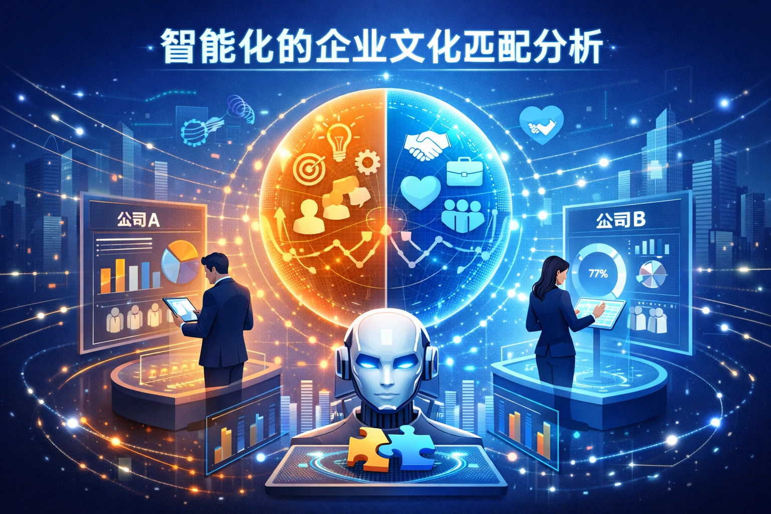 智能化的企业文化匹配分析