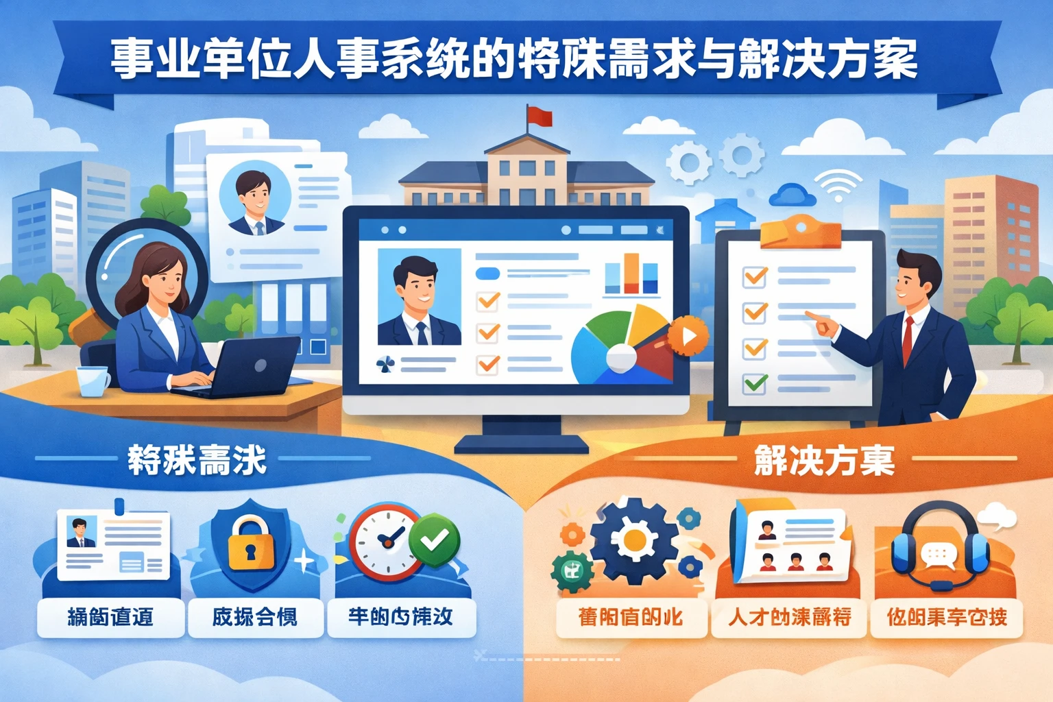 事业单位人事系统的特殊需求与解决方案