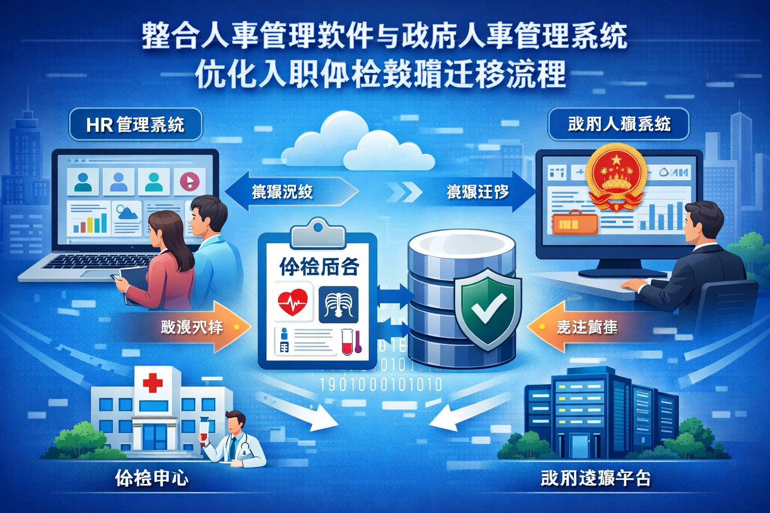 整合人事管理软件与政府人事管理系统优化入职体检数据迁移流程