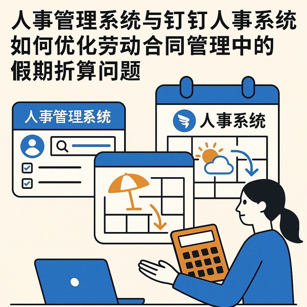 人事管理系统与钉钉人事系统如何优化劳动合同管理中的假期折算问题