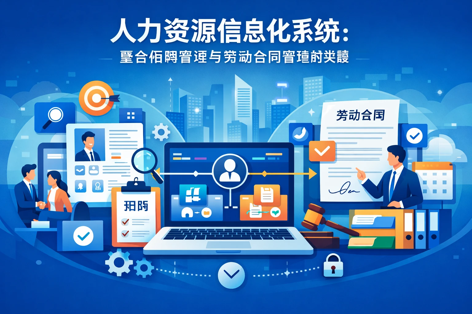 人力资源信息化系统:整合招聘管理与劳动合同管理的关键