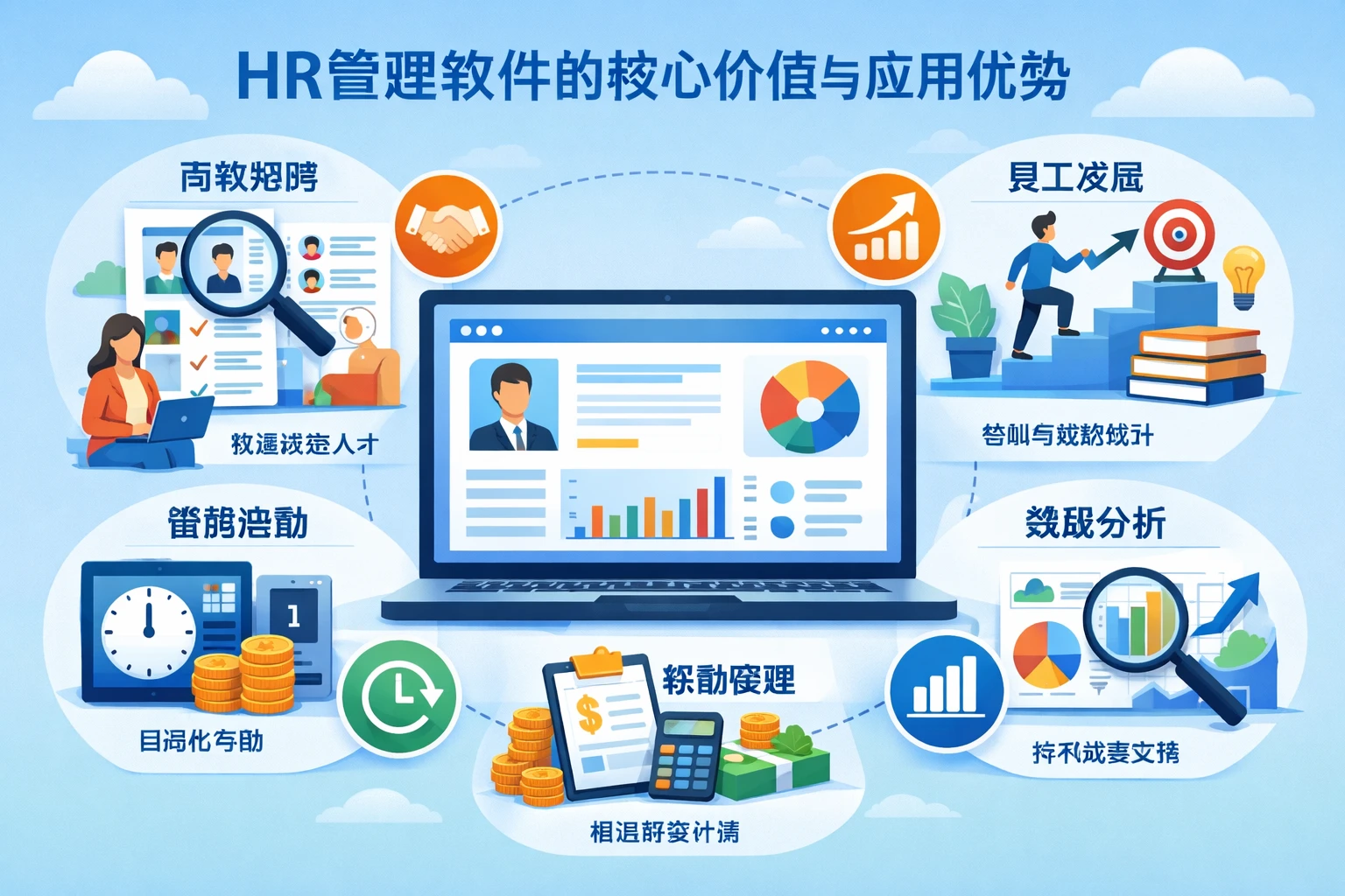 HR管理软件的核心价值与应用优势