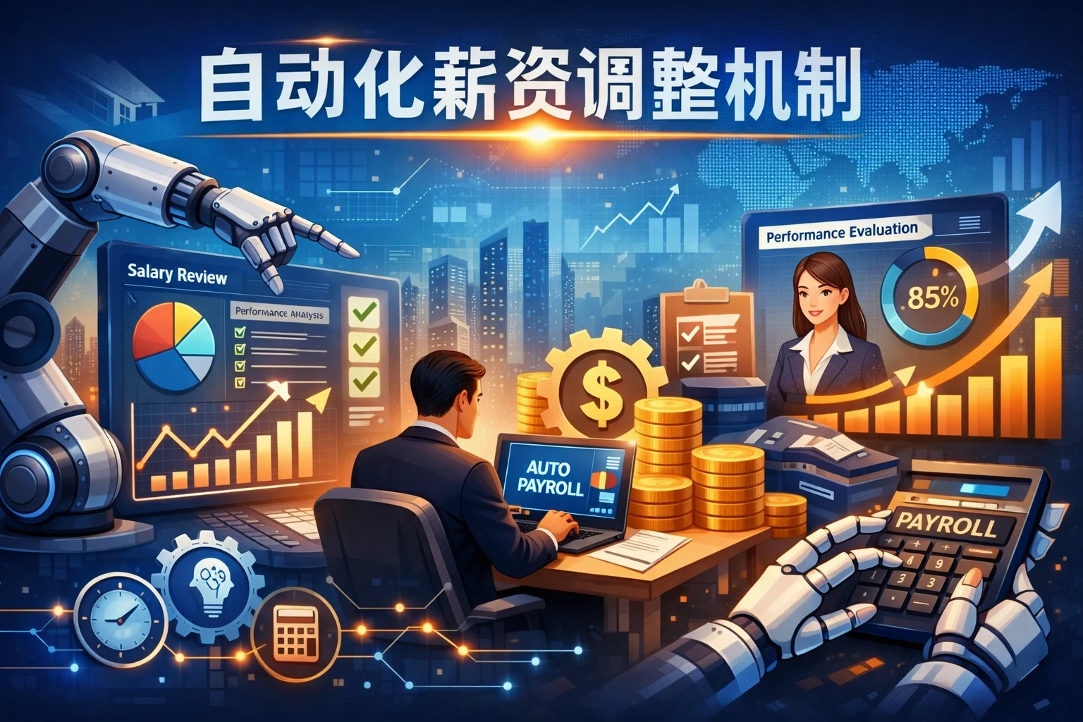 自动化薪资调整机制