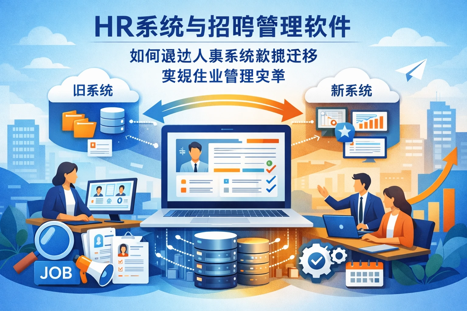 HR系统与招聘管理软件如何通过人事系统数据迁移实现企业管理变革