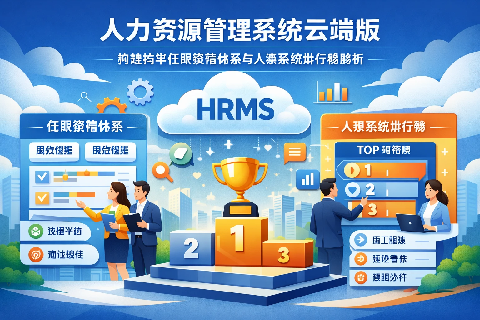 人力资源管理系统云端版：构建科学任职资格体系与人事系统排行榜解析