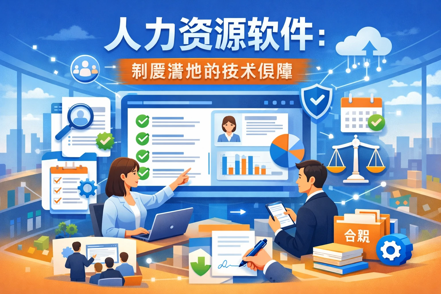 人力资源软件：制度落地的技术保障