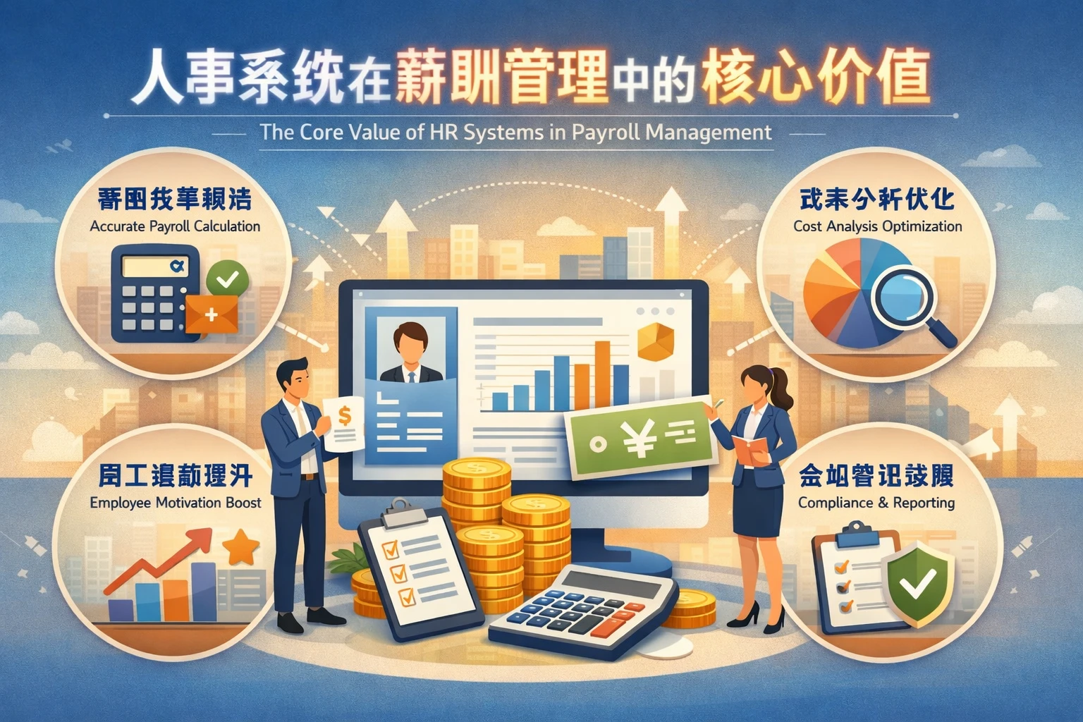 人事系统在薪酬管理中的核心价值