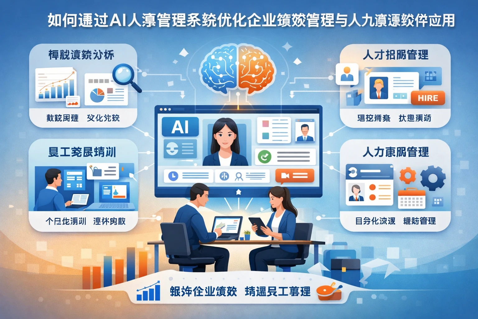 如何通过AI人事管理系统优化企业绩效管理与人力资源软件应用