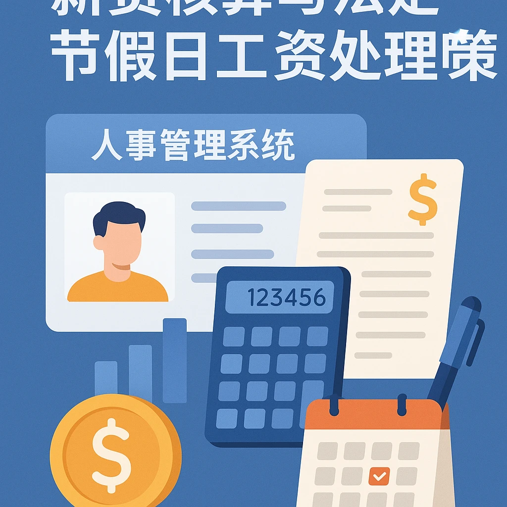 人事管理系统中的薪资核算与法定节假日工资处理策略