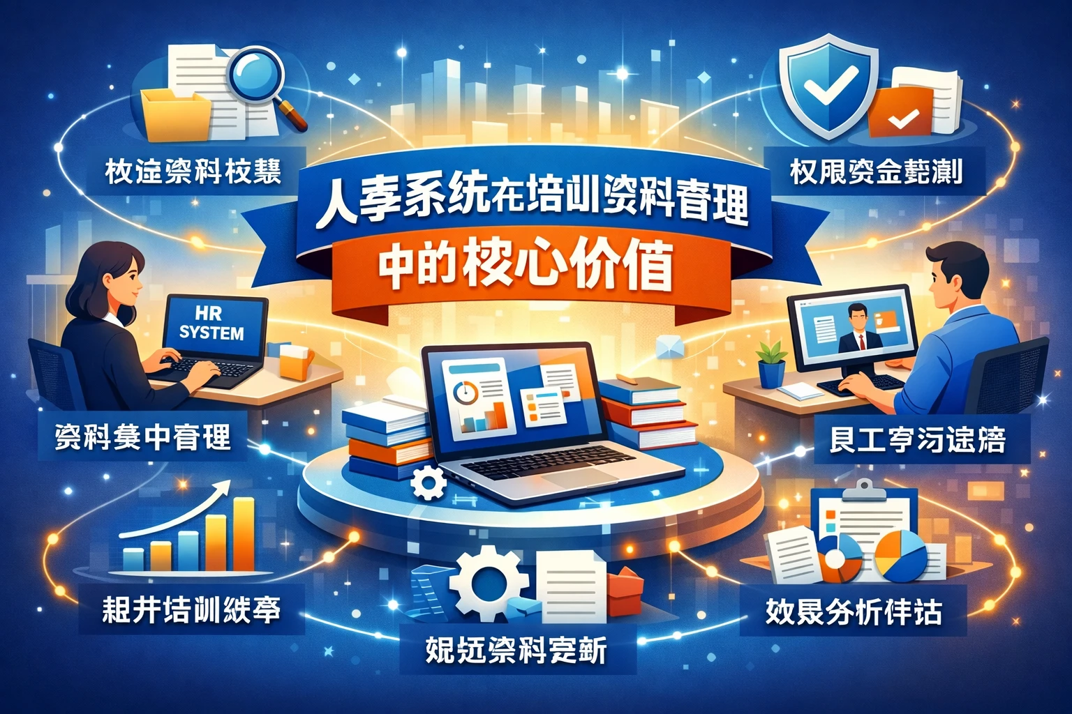 人事系统在培训资料管理中的核心价值