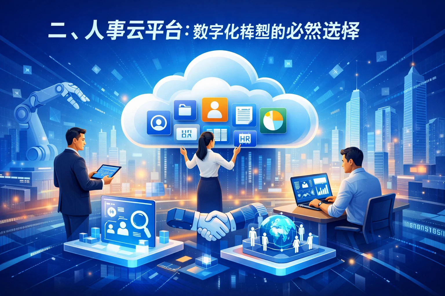 二、人事云平台:数字化转型的必然选择